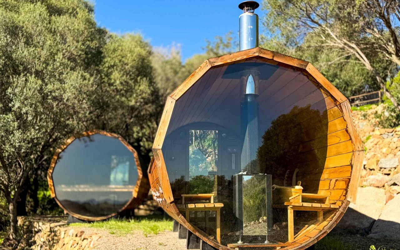 Bioloco | Due saune con vista fino al mare