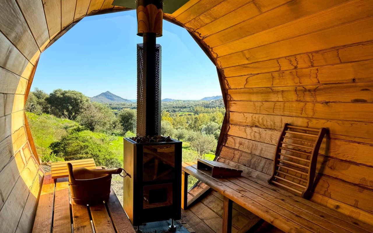 Bioloco | Vista panoramica dalla sauna