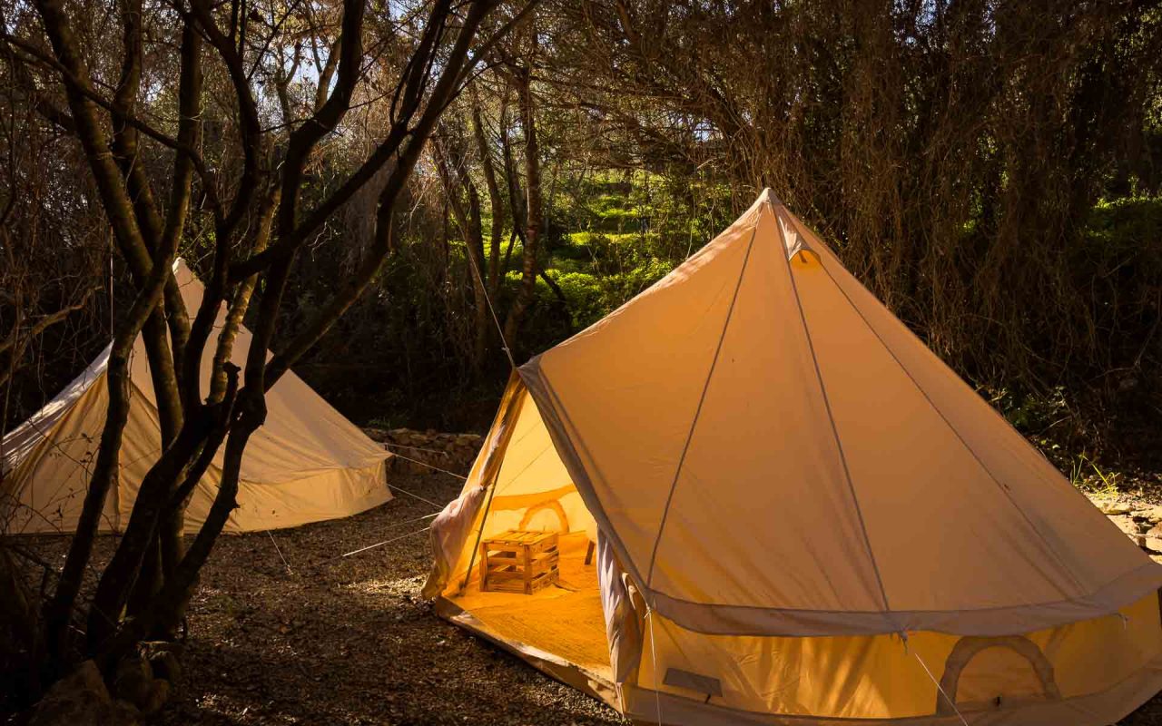 Bioloco | Tenda 3, 4, 5 - dormire nella natura